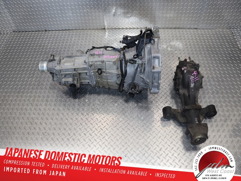 JDM TY754VBBBA 02 - 05 SUBARU IMPREZA WRX AWD 5 SPEED MANUAL