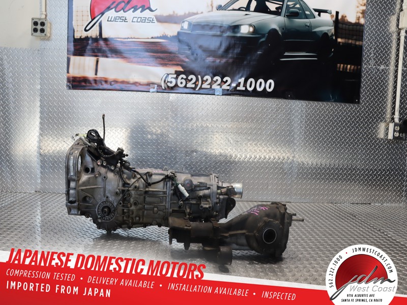 JDM TY754VBBBA 02 - 05 SUBARU IMPREZA WRX AWD 5 SPEED MANUAL